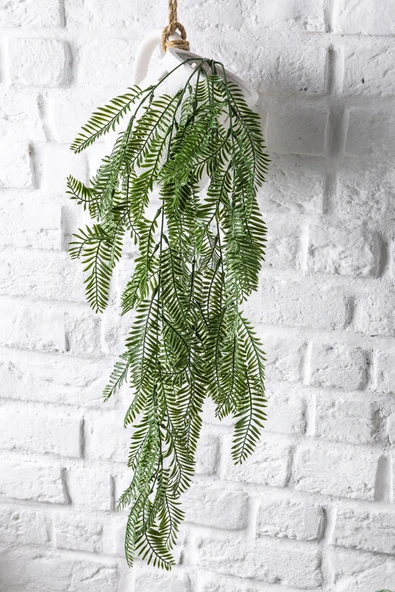 Güleç Yapay Çiçek Yapay Eğrelti Sarmaşık Uv Korumalı 75 Cm 5 Dal - Resim 2