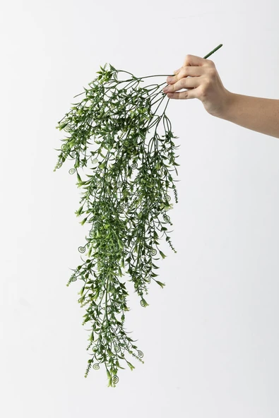 Güleç Yapay Çiçek Yapay Sarmaşık Uv Korumalı Küpe 80 Cm 5 Dal - 5