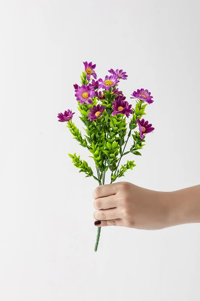 Yapay Papatya Demeti 35 Cm 5 Dal - Resim 11