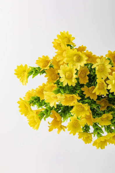 Yapay Papatya Demeti 35 Cm 5 Dal - Resim 5