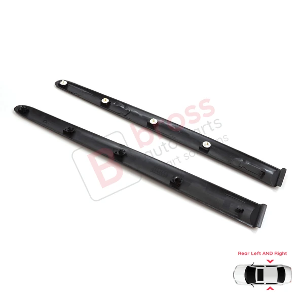 Peugeot 206 206+ 1998-2013 4/5 Kapı 8546E6 8546E7 İçin Sağ Sol Arka Kapı Bandı Çıtası - Resim 4