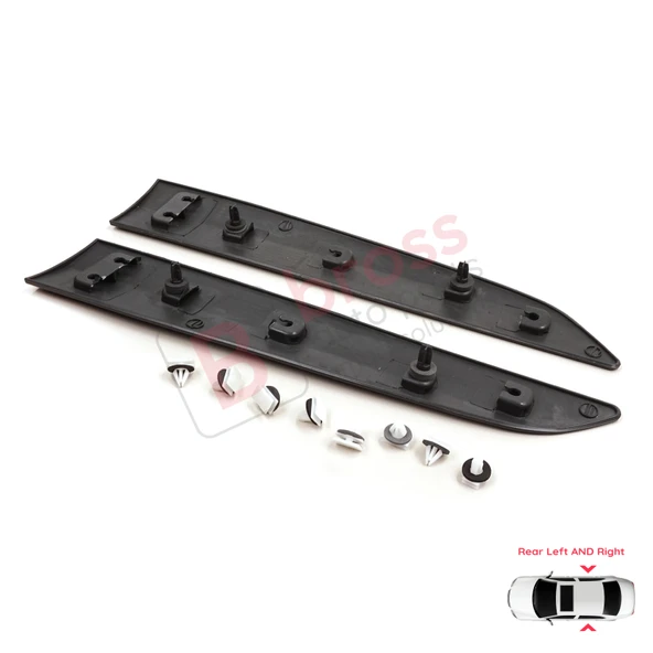 Ford Transit Courier MK1 B460 2014-2023 1854160 1854158 İçin Sağ Sol Arka Sürgü Kapı Bandı - Resim 5