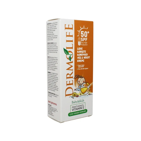 Gunes Kremı Kıds Spf50+100Ml (Dermolıfe)