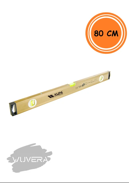 Wuvera 80 cm Mıknatıslı Su Terazisi – Yatay, Dikey ve Açılı Ölçüm İçin Profesyonel Terazi ürün görseli 1