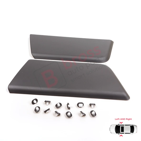 Fiat Ducato 3 Boxer 250 Jumper Relay 2 Daily 2006-2024 Promaster İçin Sağ Sol Ön Kapı Çamurluk Bandı - Resim 4