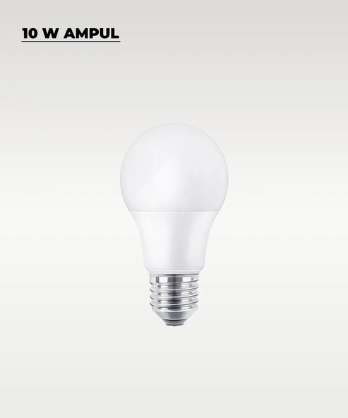 10W Ampul Gün Işığı 4000K  - 10 Adet - 3