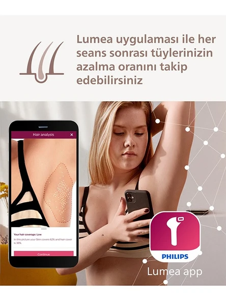 Philips Lumea 9900 Serisi BRI953/01 SenseIQ IPL Lazer Epilasyon Aleti - 5