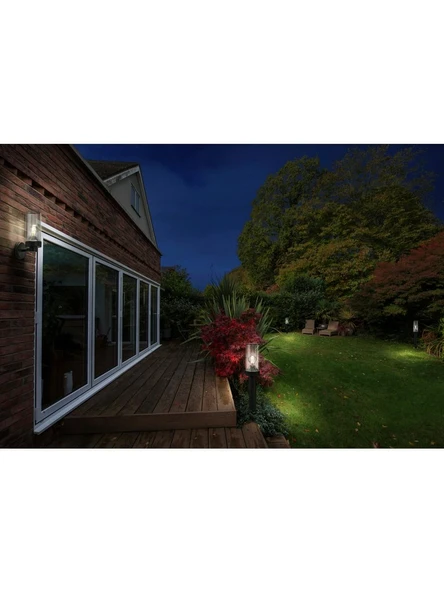 Ledvance Endura Classic Amber Wall E27 Duy Dark Gray IP44 Alüminyum Mlz. Dış Mekan Aplik - 4