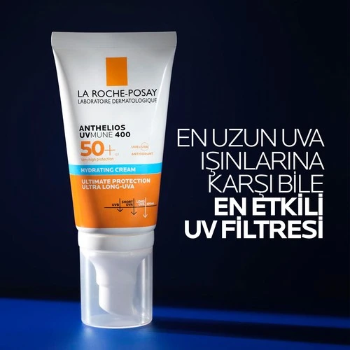 La Roche-Posay Anthelios Uvmune 400 Hydrating 50 ml 50 Faktör Güneş Kremi - 2
