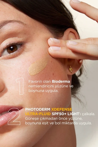 Bioderma Photoderm XDefense Spf50+ Tüm Cilt Tipleri Antioksidan Etkili Renkli Güneş Kremi Light 40 ml - 5