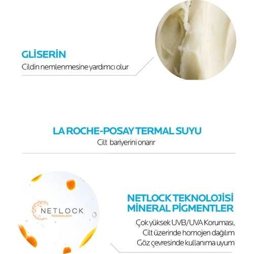 La Roche-Posay Anthelios Uvmune 400 Hydrating 50 ml 50 Faktör Güneş Kremi - 3