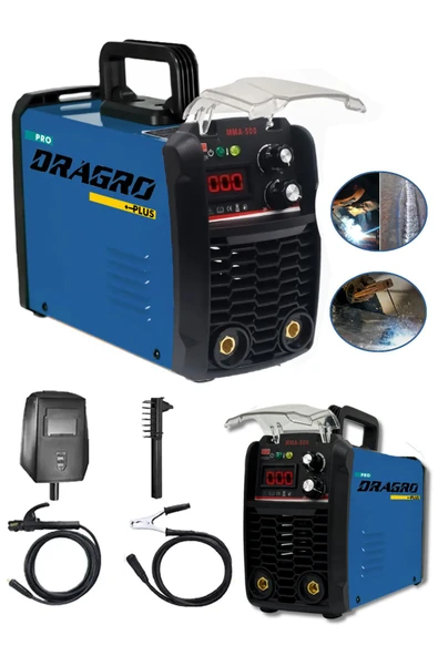 Dragro Profesyonel Dijital Göstergeli 300 Amper Inverter Kaynak Makinesi