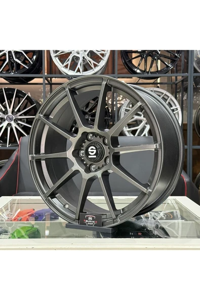 Sparco 18 İNÇ 5X112 SPARCO ASSETTO GARA MATT GRİ VW AUDİ SKODA SEAT  uyumluJANT MODELİ (4ADET) - 3