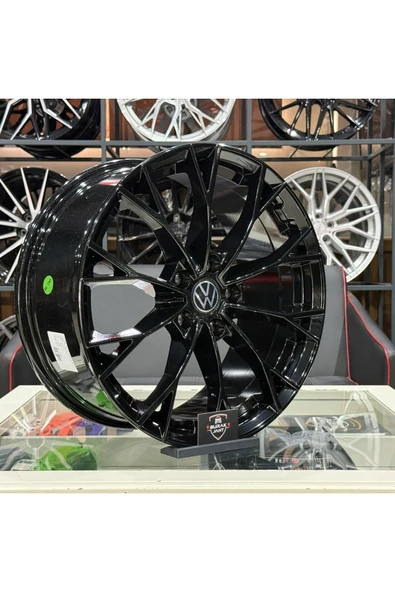 kormetal 18 İNÇ 5X112 VW GOLF R PİANO BLACK WARMENAU JANT MODELİ (4ADET) - Resim 2