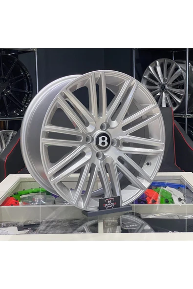 Bentley 16 İNÇ 4X100 BENTLEY GT2 SİLVER JANT TAKIMI (4ADET) - 2