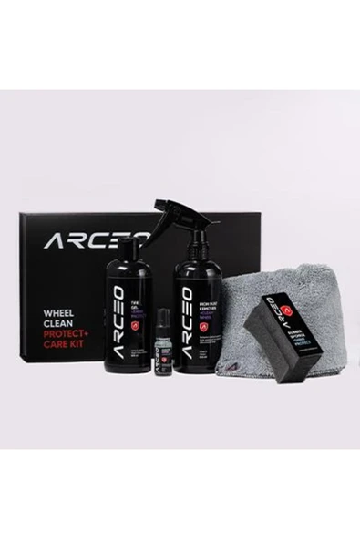arceo Lastik Jant Temizlik Seti - 3