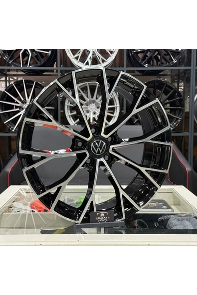 powcan 17 İNÇ 5X100 VW POLO R  Uyumlu WARMENAU JANT MODELİ (4ADET)