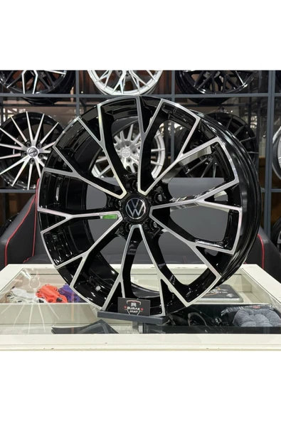 powcan 19 İNÇ 5X112 VW GOLF R WARMENAU Uyumlu JANT MODELİ (4ADET) - Resim 3