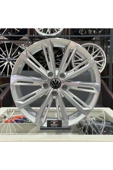 AGT 18 İNÇ 5X112 VERONA SİLVER DİAMOND PASSAT JETTA CADDY GOLF UYUMLU JANT MODELİ (4ADET) - 2