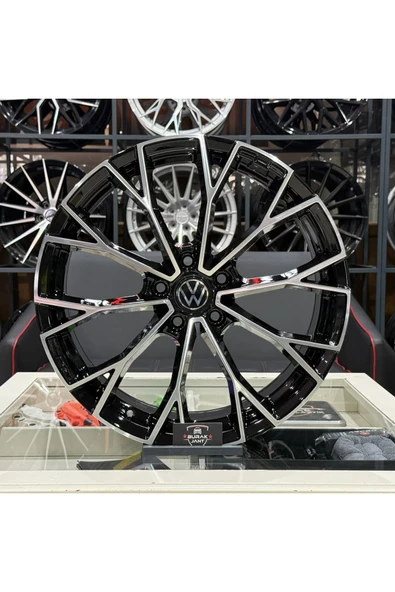 powcan 19 İNÇ 5X112 VW GOLF R WARMENAU Uyumlu JANT MODELİ (4ADET) - Resim 2