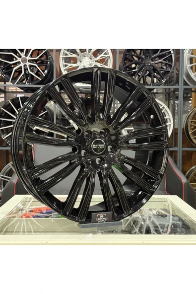 AGT 22 İnç 5x120 Range Velar Uyumlu Pi̇ano Black Jant Modeli̇ (4adet) - 2