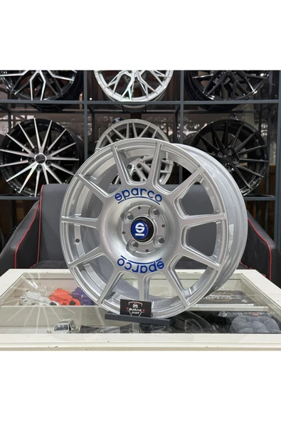 Sonic 16 İNÇ 4X100 SİLVER SPARCO TERRA JANT TAKIMI (4ADET) - 3