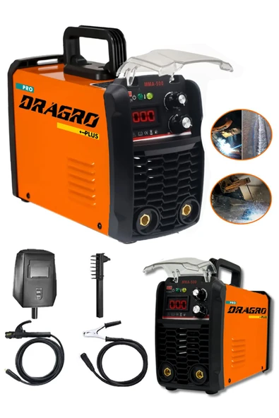 Dragro Profesyonel Dijital Göstergeli 300 Amper Inverter Kaynak Makinesi