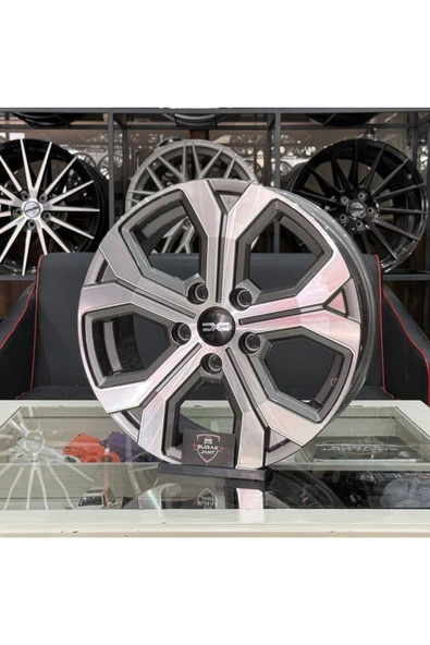 AGT 16 İNÇ 5X114.3 YENİ RENAULT DACIA DUSTER TİTAN DİAMOND JANT TAKIMI (4ADET) - 3
