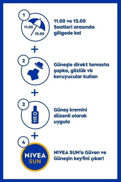 Nivea Sun Güneş Kremi Spf50 200 ml Sprey, Çok Yüksek Güneş Koruyucu Ve 48 Saat Nemlendirme