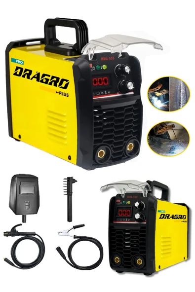 Dragro Profesyonel Dijital Göstergeli 300 Amper Inverter Kaynak Makinesi
