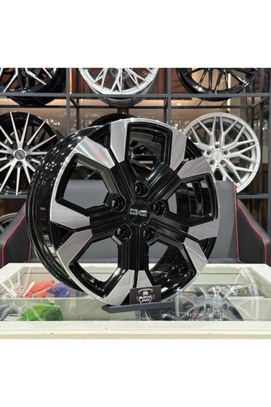 AGT 16 İNÇ 5X114.3 YENİ RENAULT DACIA DUSTER BLACK LİP DİAMOND JANT TAKIMI (4ADET) - 2