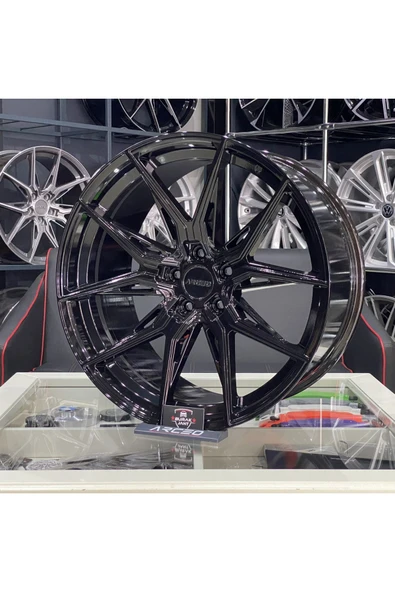 arceo 18 İNÇ 5X112 ARCEO MARSİLYA PİANO BLACK JANT MODELİ 4 ADET UYUMLU - 3