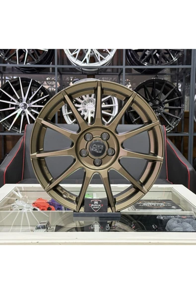 OZ Racing MSW-85 17 İNÇ 5X100 MATT BRONZ JANT MODELİ (4ADET) uyumlu