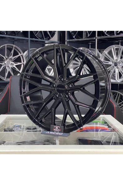 arceo 19 İNÇ 5X120 ARCEO VALENCİA BLACK BMW F10 F30 ÖN/ARKA JANT MODELİ UYUMLU  (4ADET) - 3