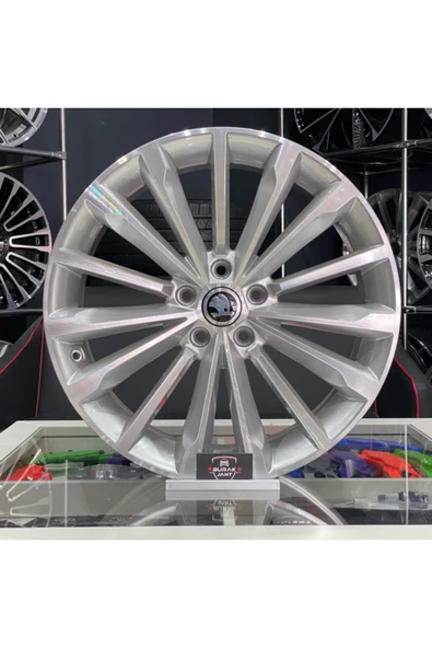 arceo SKODA SUPERB OCTAVIA 19 İNÇ 5X112 PHOENİX GÜMÜŞ GRİ JANT MODELİ (4ADET) Uyumlu