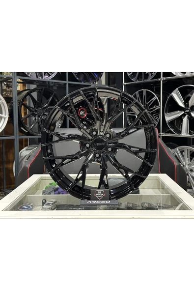arceo 17 İNÇ 5X105 BLACK ARCEO ROMA JANT MODELİ (4ADET) Uyumlu