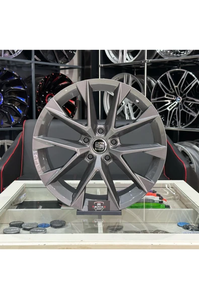 kormetal SEAT LEON FR 18 İNÇ 5X112 AKREP GRİ JANT MODELİ (4ADET)
