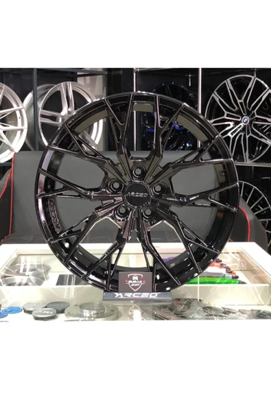 arceo 18 İNÇ 5X114.3 ARCEO ROMA PİANO BLACK JANT MODELİ (4ADET)
