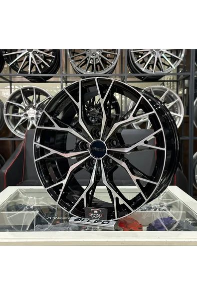 arceo 17 İNÇ 5X100 ARCEO ROMA BLACK DİAMON JANT MODELİ (4ADET) Uyumlu - 3