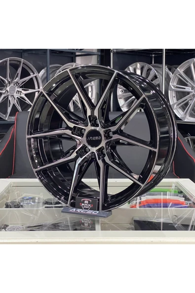 arceo 17 İNÇ 5X108 ARCEO MARSİLYA BLACK DİA. JANT MODELİ (4ADET) - 3