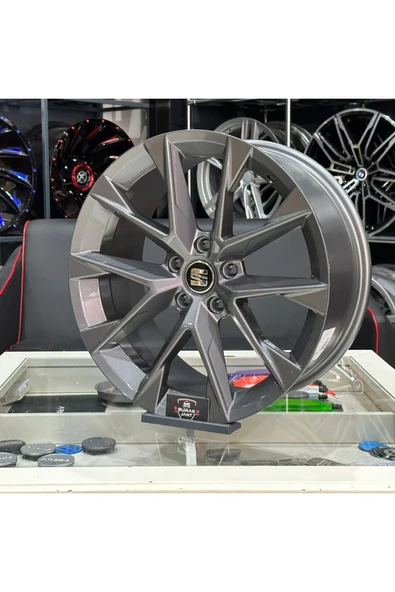 kormetal SEAT LEON FR 18 İNÇ 5X112 AKREP GRİ JANT MODELİ (4ADET) - 3