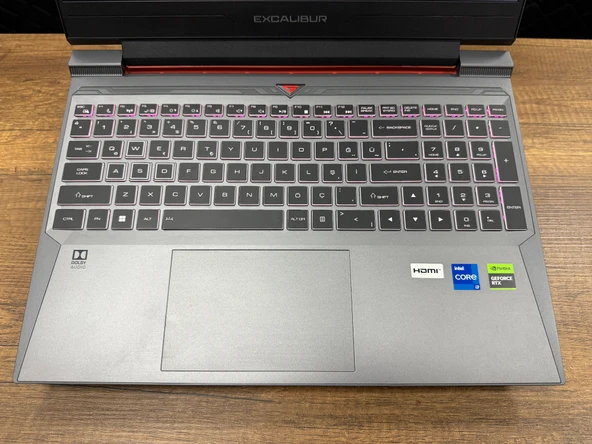 Casper Excalibur G870.1270-BFB0X-B Intel Core i7 12700H 64GB RAM 2TB SSD RTX4060 15.6” FHD 144Hz (İKİNCİ EL) - 2