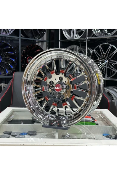 powcan 18 İNÇ 5X112 ÖN:8.5 ARKA:9.5 CCW CHROME JANT TAKIMI (4ADET) - 3