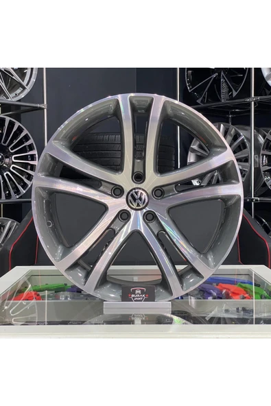 kormetal 17 İNÇ 5X100 VW POLO UYUMLU SAVANNAH GUN METAL JANT MODELİ (4ADET)