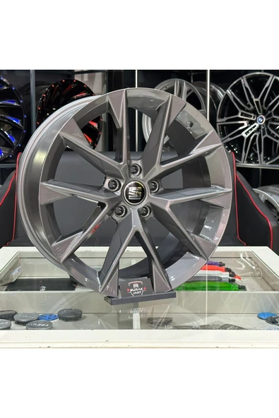 kormetal SEAT LEON FR 18 İNÇ 5X112 AKREP GRİ JANT MODELİ (4ADET) - 2