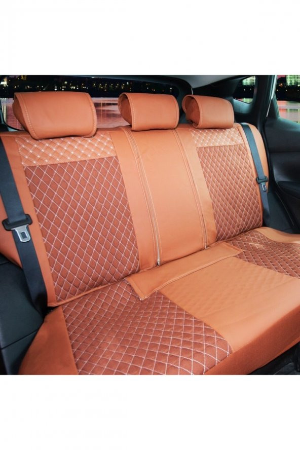 Ford Galaxy Lüks Deri Oto Koltuk Kılıfı Ön/Arka Set TARÇIN - 2