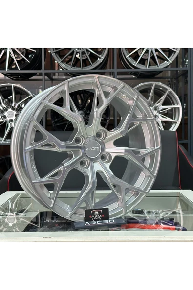 arceo ROMA 17 İNÇ 4X108 ET:25 PEUGEOT CİTRÖEN UYUMLU SİLVER M01 JANT TAKIMI (4ADET) uyumlu - 2