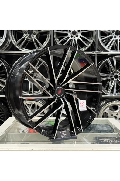 İNFORGED 20 İnç 5x112 İnforged İfg59 Black Machi̇ned Jant Modeli̇ (4adet) - 2