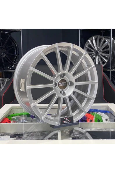 kormetal 16 İNÇ 4X100 WRC SİLVER JANT TAKIMI (4ADET) - 2