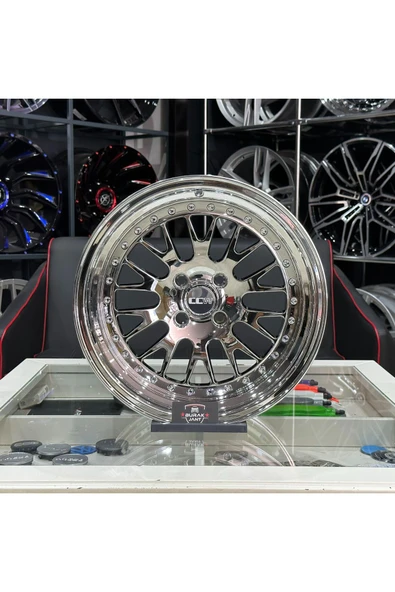 powcan 16 İNÇ 4X100 ÖN:8 ARKA:9 CCW CHROME JANT TAKIMI (4ADET)